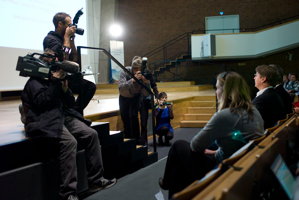 Niklas Zennström at the TU Berlin