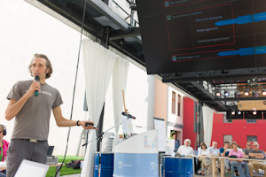 Matthew Griffin at the Guggenheim LAB